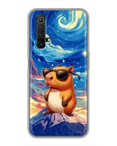 Чехол для Realme X50 с картинкой «Капибара Ван Гога» Чехол для Realme X50 с картинкой «Капибара Ван Гога»