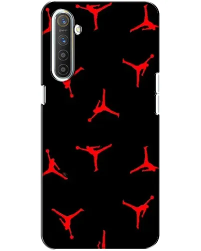 Чехол для Realme XT с картинкой «Jordan Red Pattern» Чехол для Realme XT с картинкой «Jordan Red Pattern»