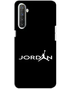 Чехол для Realme XT с картинкой «Jordan White Logo»