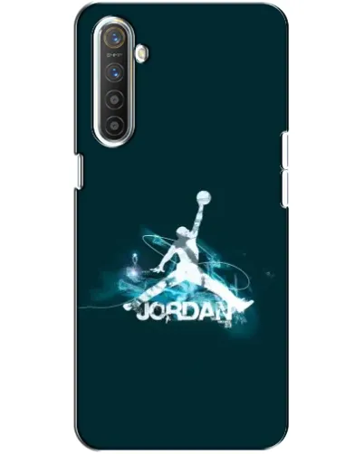 Чехол для Realme XT с картинкой «Jordan Blue Fire» Чехол для Realme XT с картинкой «Jordan Blue Fire»