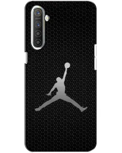 Чехол для Realme XT с картинкой «Jordan Dark Carbon»