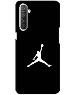 Чехол для Realme XT с картинкой «Jordan Silhouette»