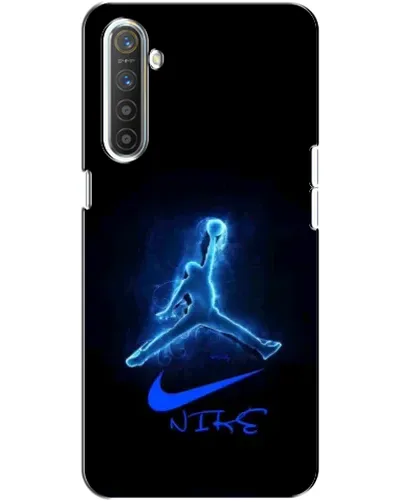 Чехол для Realme XT с картинкой «Jordan Neon Blue» Чехол для Realme XT с картинкой «Jordan Neon Blue»