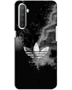 Чохол для Realme XT з картинкою «Абстрактний дим Adidas»