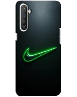 Чохол для Realme XT з картинкою «Неоновий контур Nike» Чохол для Realme XT з картинкою «Неоновий контур Nike»