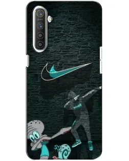 Чехол для Realme XT с картинкой «Спортивный арт Nike»