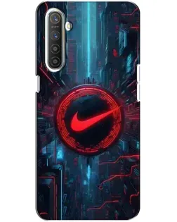 Чохол для Realme XT з картинкою «Техногенний стиль Nike»