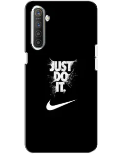 Чохол для Realme XT з картинкою «Текстовий принт Nike»