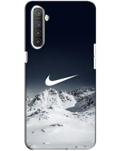 Чохол для Realme XT з картинкою «Nike — зимові гори» Чохол для Realme XT з картинкою «Nike — зимові гори»