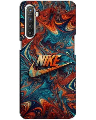 Чохол для Realme XT з картинкою «Nike в абстракції» Чохол для Realme XT з картинкою «Nike в абстракції»