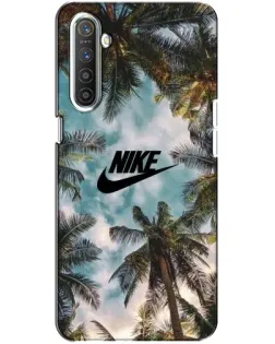 Чохол для Realme XT з картинкою «Тропічний принт Nike»