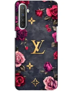 Чохол для Realme XT з картинкою «Квітковий Louis Vuitton»