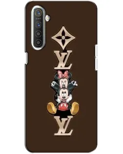 Чохол для Realme XT з картинкою «LV та Міккі Маус»