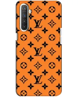 Чохол для Realme XT з картинкою «Помаранчевий стиль LV»