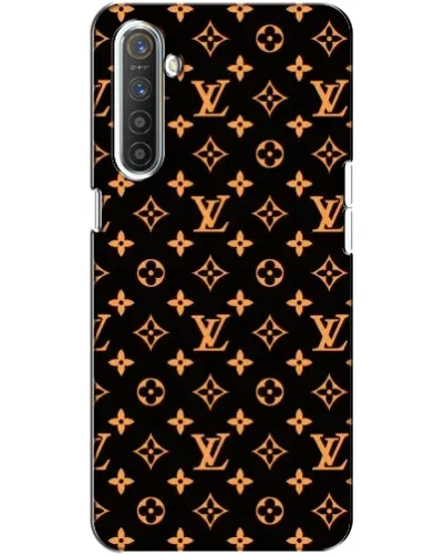 Чохол для Realme XT з картинкою «Золота монограма LV» Чохол для Realme XT з картинкою «Золота монограма LV»