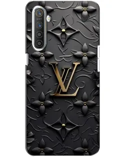 Чохол для Realme XT з картинкою «Шкіряна текстура LV»