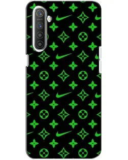 Чохол для Realme XT з картинкою «Неоновий принт LV»
