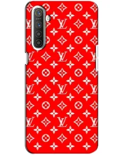 Чохол для Realme XT з картинкою «Яскравий паттерн LV»