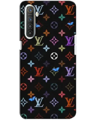 Чохол для Realme XT з картинкою «Кольорова монограма LV» Чохол для Realme XT з картинкою «Кольорова монограма LV»