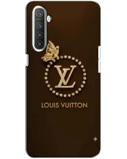 Чохол для Realme XT з картинкою «LV — золота печатка»