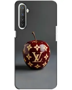 Чохол для Realme XT з картинкою «Червоне яблуко LV»