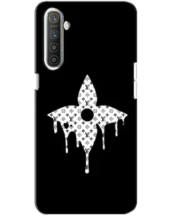 Чохол для Realme XT з картинкою «Квіткова монограма»