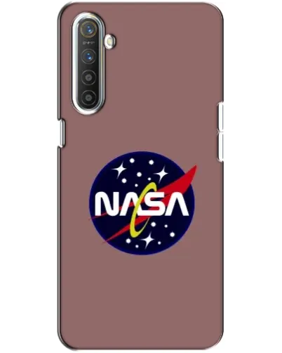 Чехол для Realme XT с картинкой «NASA — ретро космос»