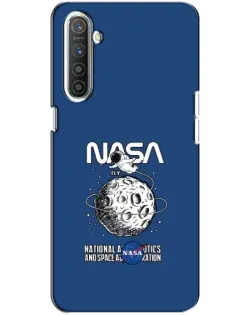 Чехол для Realme XT с картинкой «NASA — лунная миссия»
