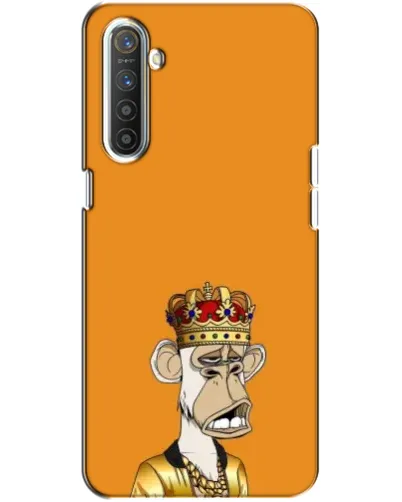 Чехол для Realme XT с картинкой «Золотая обезьяна Bored Ape»