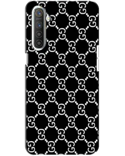 Чехол для Realme XT с картинкой «Gucci — сетчатый паттерн»
