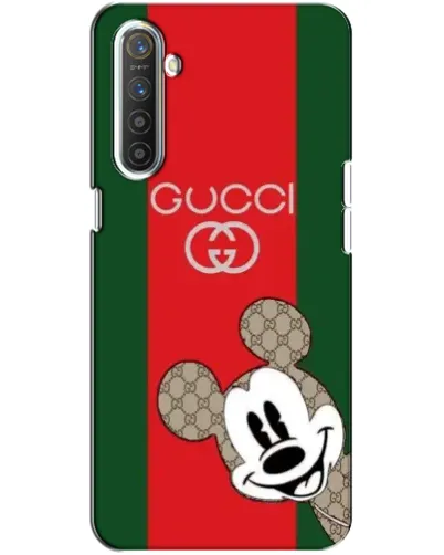 Чехол для Realme XT с картинкой «Gucci — полосы и Микки» Чехол для Realme XT с картинкой «Gucci — полосы и Микки»