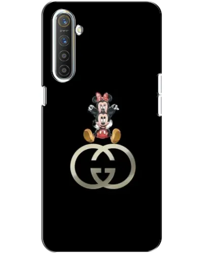 Чехол для Realme XT с картинкой «Минни Маус на лого» Чехол для Realme XT с картинкой «Минни Маус на лого»