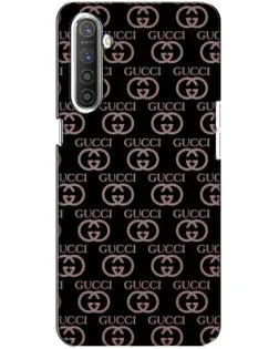 Чехол для Realme XT с картинкой «Классическая монограмма Gucci»