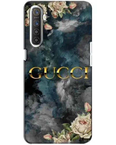 Чехол для Realme XT с картинкой «Абстрактные цветы Gucci» Чехол для Realme XT с картинкой «Абстрактные цветы Gucci»