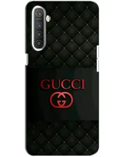 Чехол для Realme XT с картинкой «Gucci — стеганый черный»