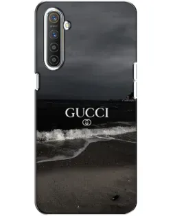 Чехол для Realme XT с картинкой «Gucci — морской прибой»