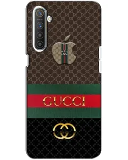 Чехол для Realme XT с картинкой «Gucci — брендированный десерт»
