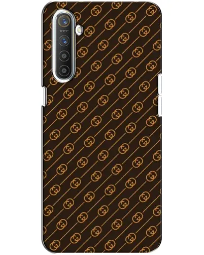 Чехол для Realme XT с картинкой «Gucci — золотые диагонали» Чехол для Realme XT с картинкой «Gucci — золотые диагонали»