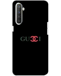 Чехол для Realme XT с картинкой «Gucci — красный градиент»