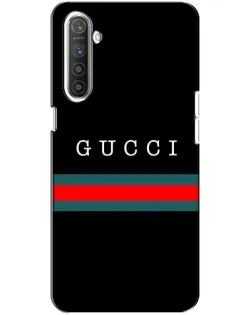 Чехол для Realme XT с картинкой «Gucci — красный пояс»