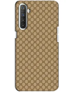 Чохол для Realme XT з картинкою «Gucci — класичний беж»