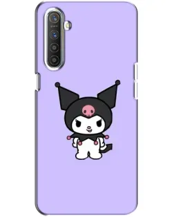 Чохол для Realme XT з картинкою «Kuromi — ніжний фіолетовий»