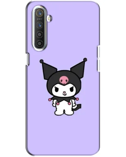 Чохол для Realme XT з картинкою «Kuromi — ніжний фіолетовий»