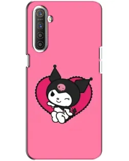 Чохол для Realme XT з картинкою «Kuromi — любов у серці»