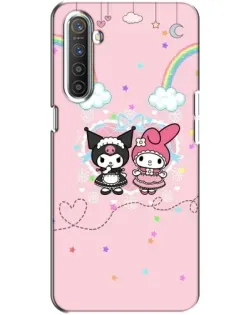 Чохол для Realme XT з картинкою «My Melody та Kuromi»