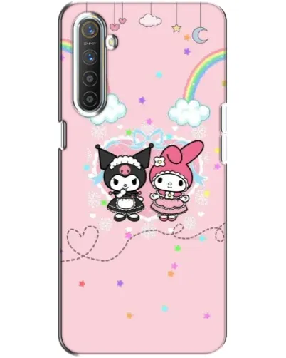Чохол для Realme XT з картинкою «My Melody та Kuromi»