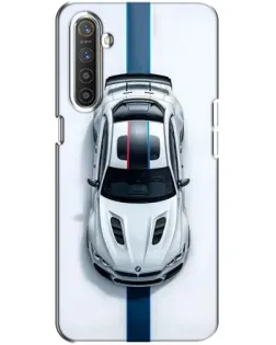 Чехол для Realme XT с картинкой «Вид сверху — BMW M»