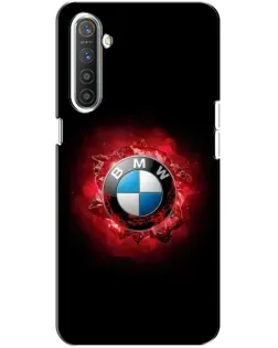 Чехол для Realme XT с картинкой «Логотип BMW — вспышка»