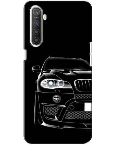 Чехол для Realme XT с картинкой «Темный силуэт BMW» Чехол для Realme XT с картинкой «Темный силуэт BMW»