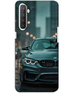 Чехол для Realme XT с картинкой «BMW в огнях города»
